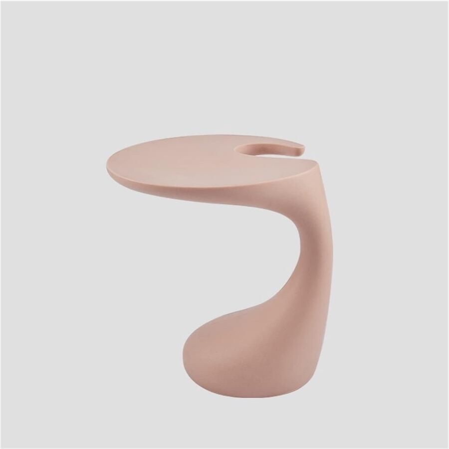 Senza Marchio Bijzettafel Console Tables Nesting Tables Nordic Creative Sofa Side Table Plastic Coffee Table Small Apartment Balcony Corner Table Bedroom Bedside Table End Tables edestal Tables (Color : 4) (3)