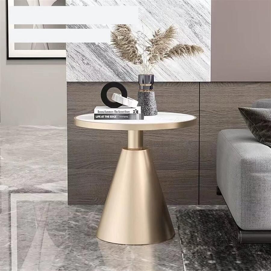 Senza Marchio Bijzettafel Console Tables Nesting Tables Nordic Light Luxury Living Room Side Table Small Coffee Table Sofa Side Table Round Table Simple Iron Art Creative End Tables edestal Tables (Color : 5) (5)