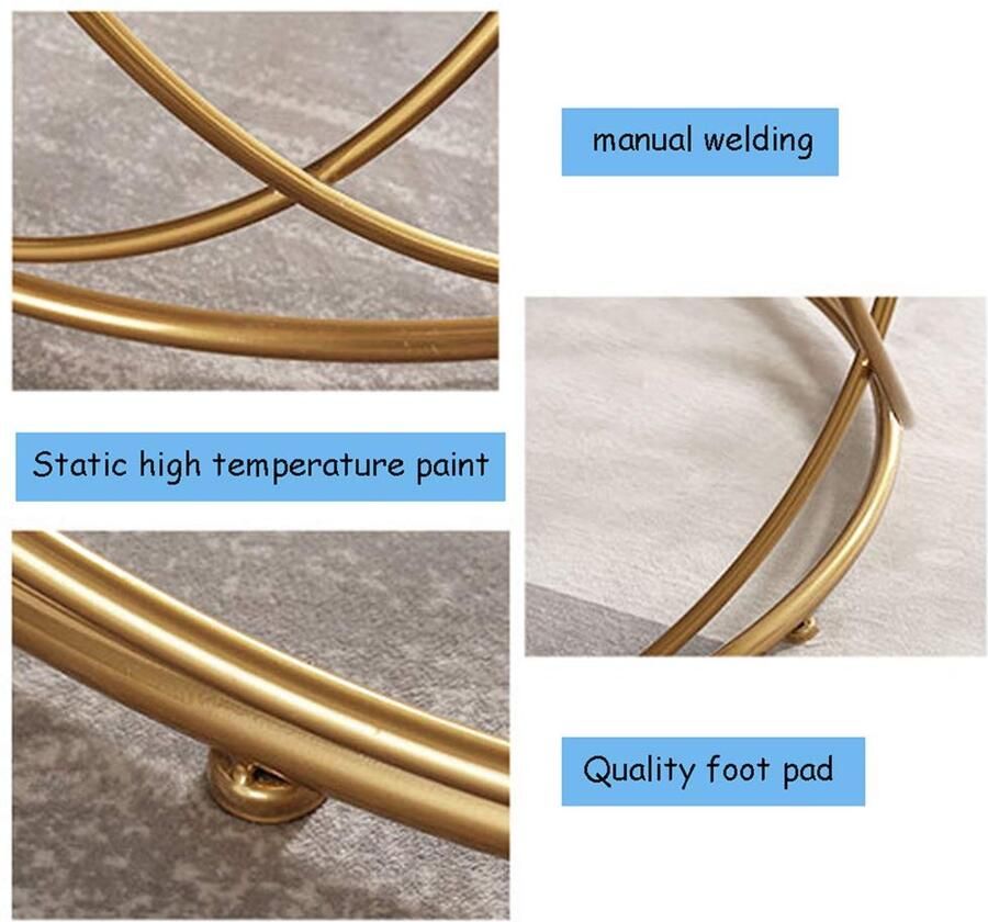 Senza Marchio Bijzettafel Salontafel Kleine ruimte Decor Accenttafel Woonkamer Nordic Receptie Minimalistische bijzettafel Studio Salontafel Lounge Nesting Table