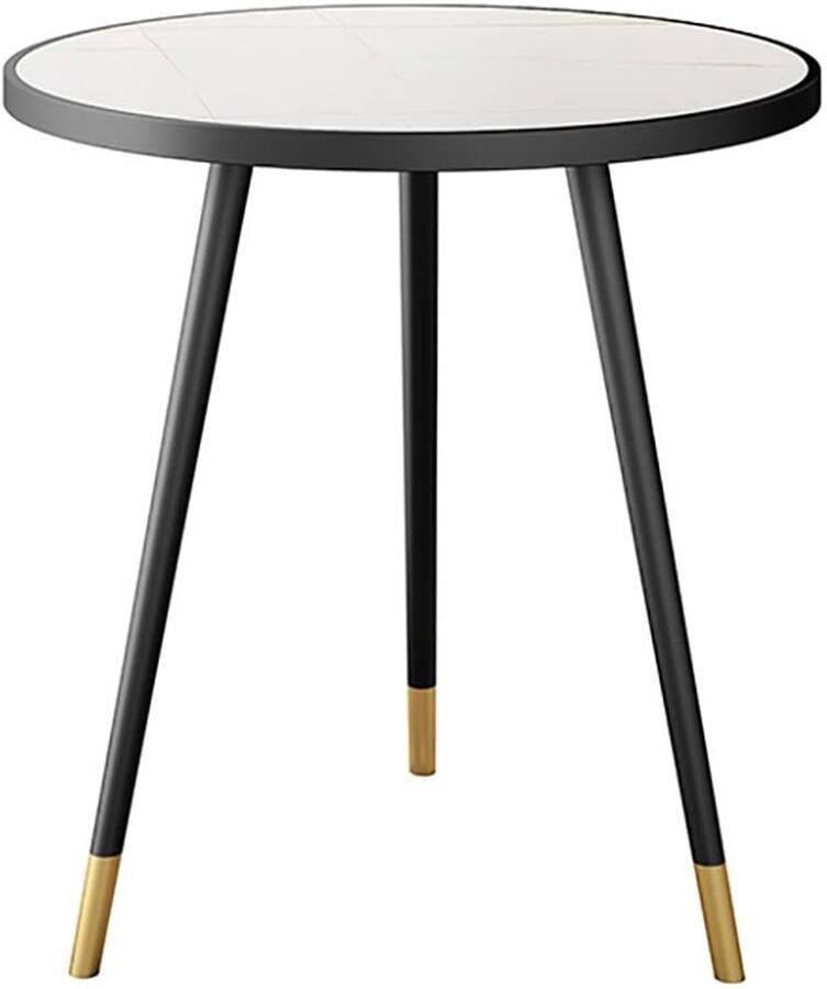 Senza Marchio Bijzettafel Side Table Bedside Tables Nesting Tables slate living room home small coffee table corner table side cabinet simple round table Bedside Tables (B 50cm*60cm)