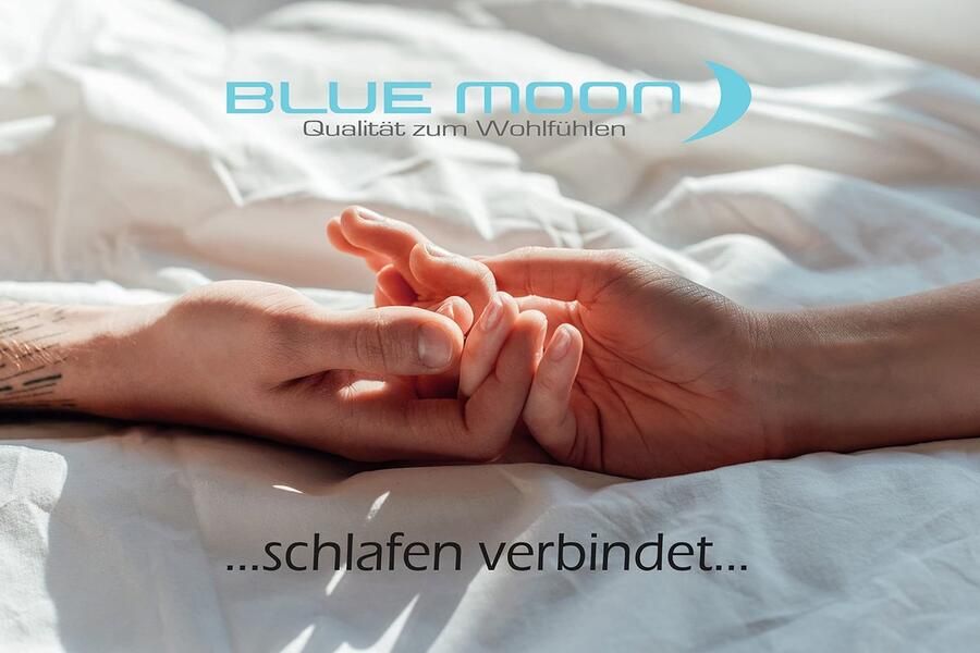 Senza Marchio BLUE MOON Mako Beddengoed 100% Katoen Satijnen Beddengoed 1 Dekbedovertrek 140 x 200 cm & 1 Kussensloop 70 x 90 cm Omkeerbare Lakens voor Tweepersoonsbed Verkrijgbaar in verschillende kleuren