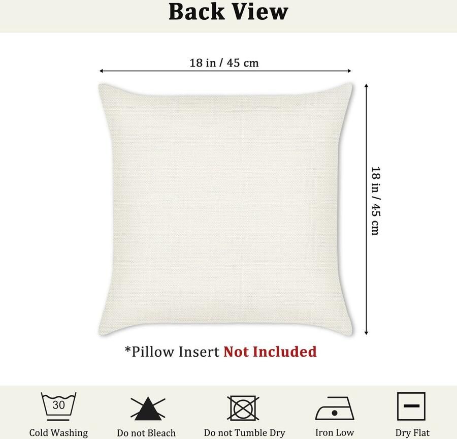 Senza Marchio Bonhause Set van 4 kussenslopen Kerstmis rendier 45 x 45 cm kerstboom vrachtwagen handschoenen wintervakantie polyester linnen decoratieve kussenhoes sierkussenslopen voor bank Xmas decoratie