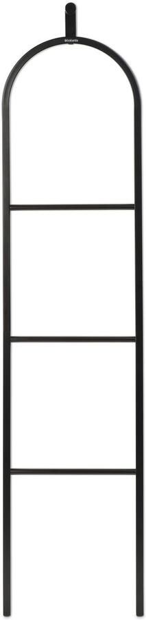 Senza Marchio Brabantia Linn Dressboy Multifunctionele Kledingstandaard Hangen Luchten & Drogen met Haak om op te Hangen Compacte Kledingdroger Kleding of Handdoekenrek Thuisaccessoires Matt Black