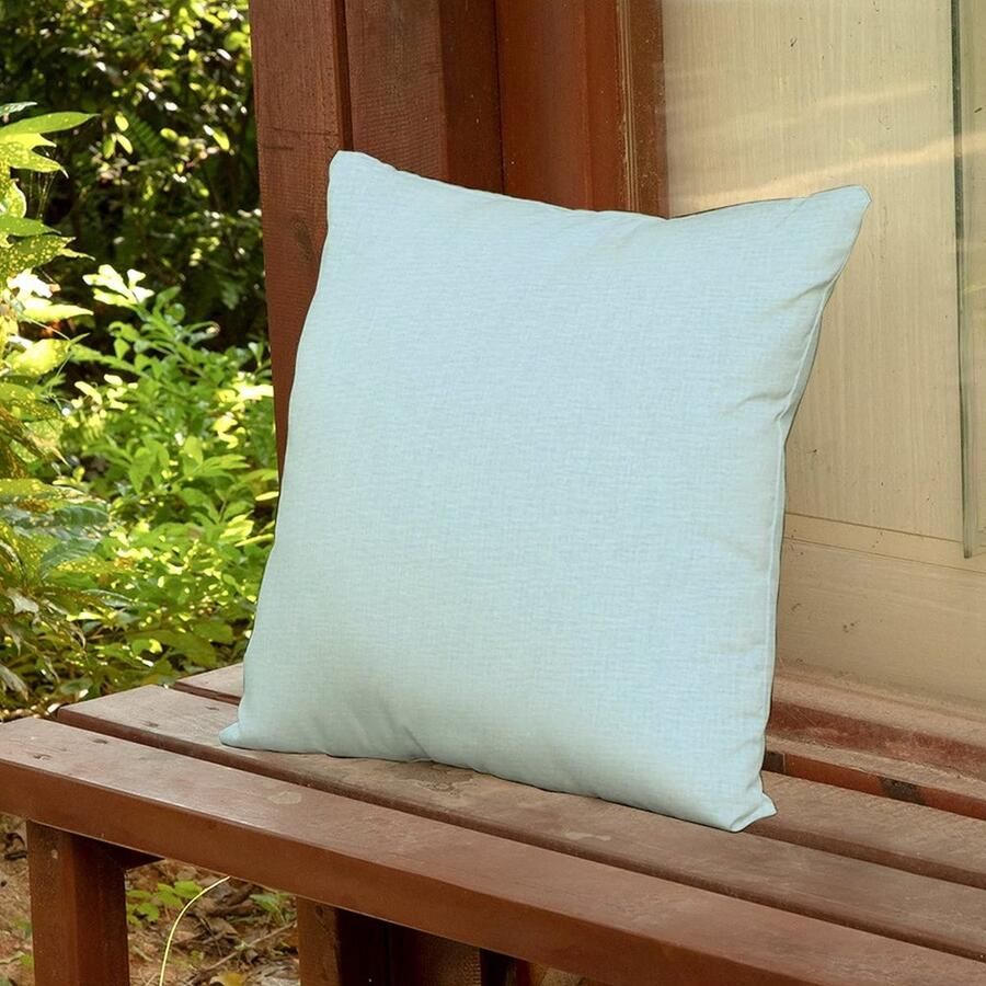 Senza Marchio BYRON HOYLE BABY BLAUW Kleur Waterdichte Gooi Kussenhoes Pack van 2 Outdoor Kussenhoes Outdoor Decoratieve Kussensloop voor Tuin Patio Tent Bank housewarming cadeau 60x60cm