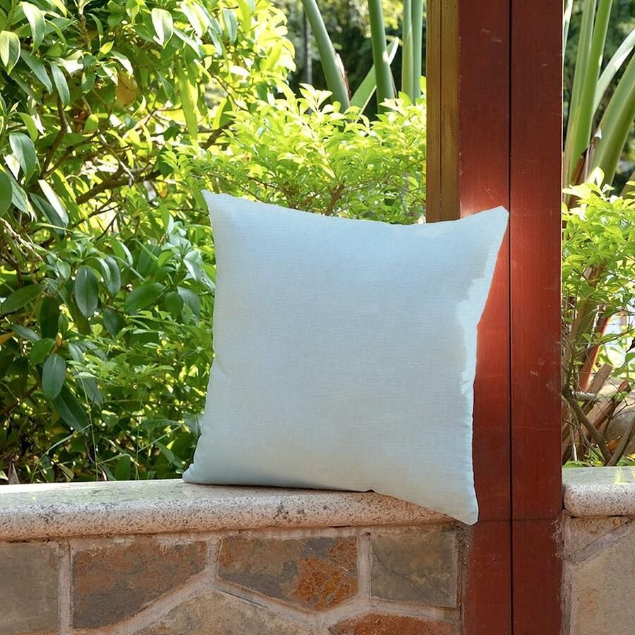 Senza Marchio BYRON HOYLE BABY BLAUW Kleur Waterdichte Gooi Kussenhoes Pack van 2 Outdoor Kussenhoes Outdoor Decoratieve Kussensloop voor Tuin Patio Tent Bank housewarming cadeau 40x40cm