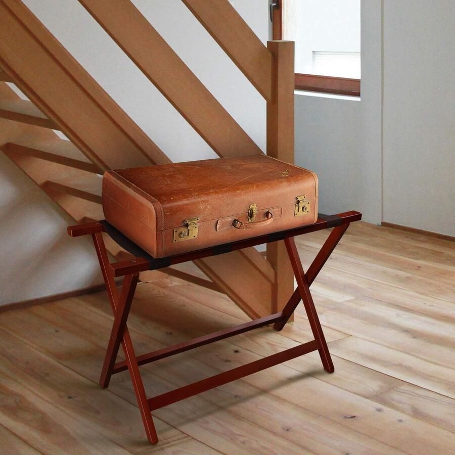 Senza Marchio Casual Home Heavy Duty 30 inch extra breed bagagerek walnoot (nieuw)