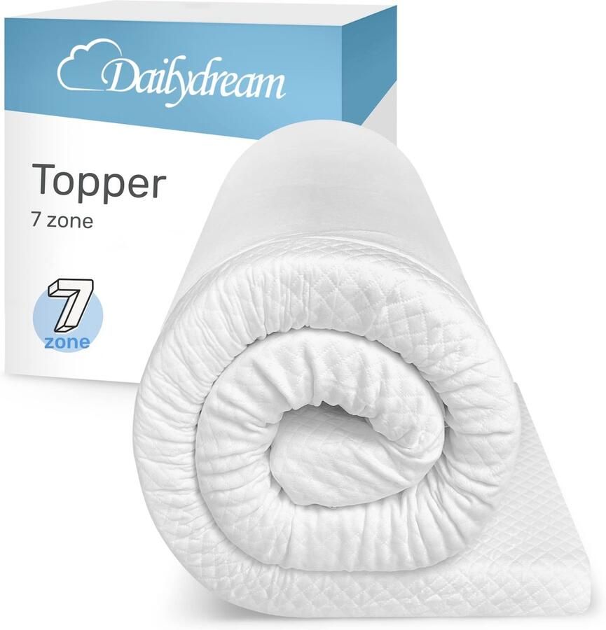 Senza Marchio Dailydream comfortschuim matrastopper Model S M 140x200x4cm Editie 7-zone