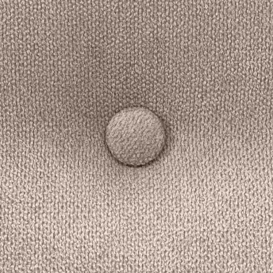 Senza Marchio DHOME AQUALINE Pro Hoofdbord van kunstleer of stof met 2 rijen knopen gewatteerd hoofdeinde luxe bed (stof beige 145 x 50 cm bedden 120 135 140))