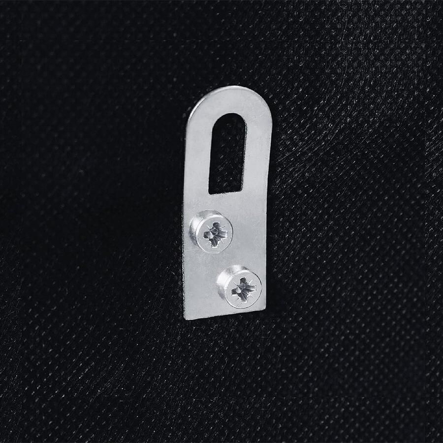 Senza Marchio DHOME Hoofdbord van kunstleer of effen Aqualine-stof luxe bekleed hoofdeinde voor bed grijze stof 160 cm met poten voor bedden van 150 160 cm