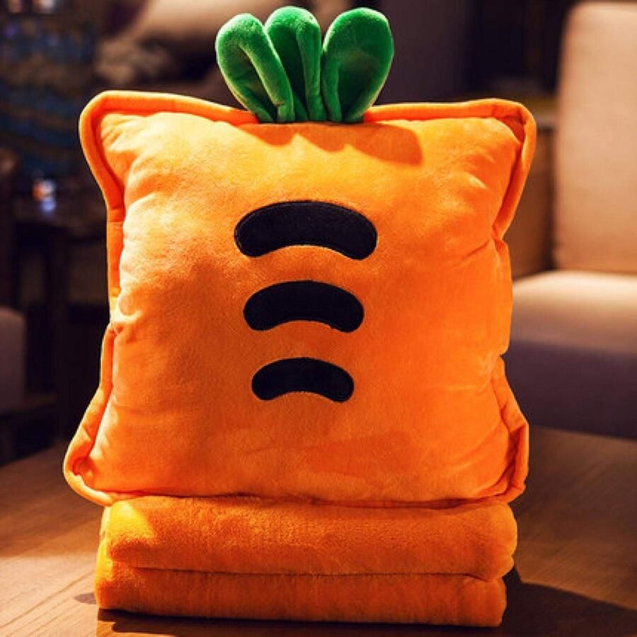 Senza Marchio Draagbare deken kussen 2 in 1 Portable Blanket Pillow 2 in 1 Travel Kids Airplane Blanket Easy to carry Magic pillow blanket Bed Cover Bedspread Sheet Baby Travel Adult Children Throw Blankets for Be