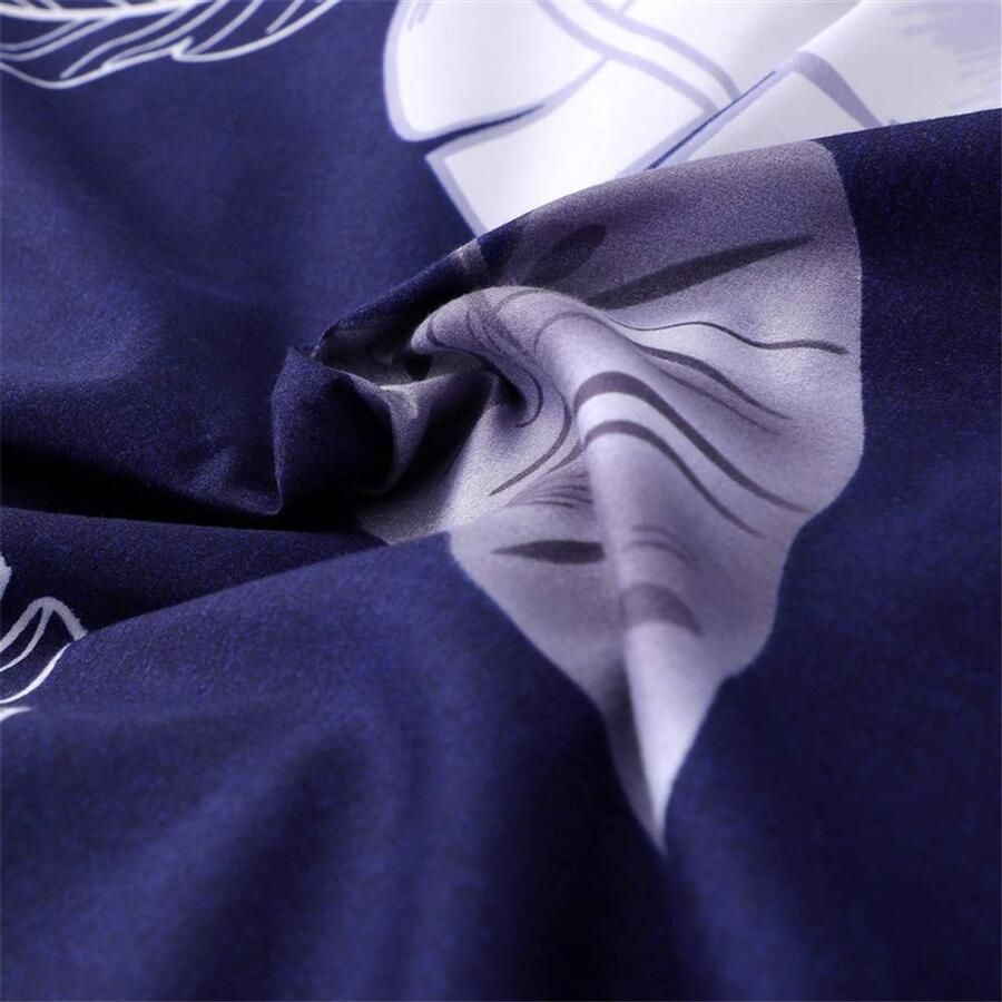 Senza Marchio Fansu Bedding microvezel dekbedovertrekset 4-delig comfortabel zacht duurzaam inclusief bedlaken kussensloop hoge kwaliteit eenpersoonsbed tweepersoonsbed King Size (150 x 200 cm blad)