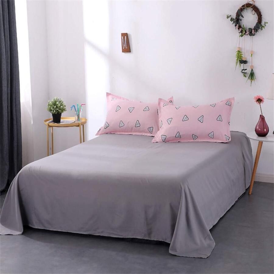 Senza Marchio Fansu Bedding microvezel dekbedovertrekset 4-delige beddengoedset comfortabel zacht duurzaam inclusief bedlaken kussensloop hoge kwaliteit eenpersoonsbed kingsize (220 x 240 cm gelukkig)