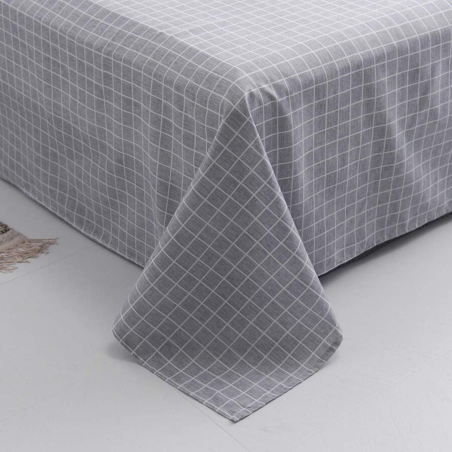 Senza Marchio Fansu Dekbedovertrek Set Beddengoed Sets voor Dubbele King Eenpersoonsbed 4 Stuk Dekbedovertrek Set 2 x Kussenslopen 1 x Dekbedovertrek 1 x Flat Sheet (Single-135x200cm Oranje kokos)