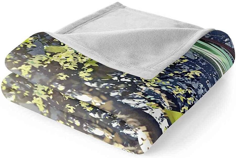 Senza Marchio FHOIDM Deken Flanellen Deken 3D Dinosaurus Dierlijke Fleece Gooi Deken voor Baby Kind Volwassenen Zacht Gezellig Pluche Beddengoed Bank Deken Home Decor Dekens Kantoor Deken Nap Deken 100x130 cm