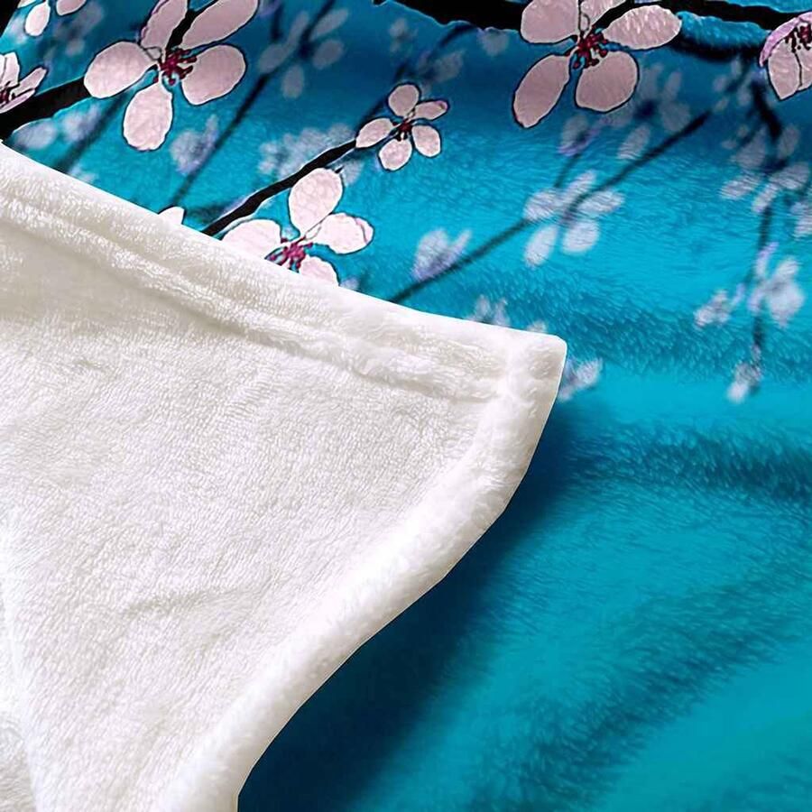 Senza Marchio FHOIDM Deken Flanellen Deken 3D Paars Starry Night Sky Fleece Gooi Deken voor Baby Kind Volwassenen Zacht Gezellig Pluche Beddengoed Bank Deken Home Decor Dekens Kantoor Deken Nap Deken 100x130 cm