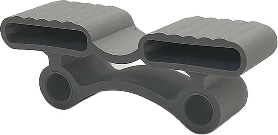 Senza Marchio Wiedergutschlafen Set van 10 doppen voor bevestiging van latten in lattenbodem (120_40x25x8 5 mm (Duo))