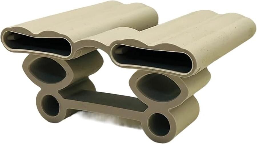 Senza Marchio Generisch Set van 10 doppen voor bevestiging van latten in lattenbodem (151_ 36x58x9 (Duo)