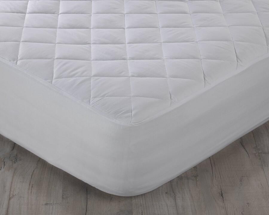 Senza Marchio Gewatteerde matrasbeschermer matrastopper 30 CM extra diep hypoallergeen duurzaam kingsize bed 153 x 200 cm
