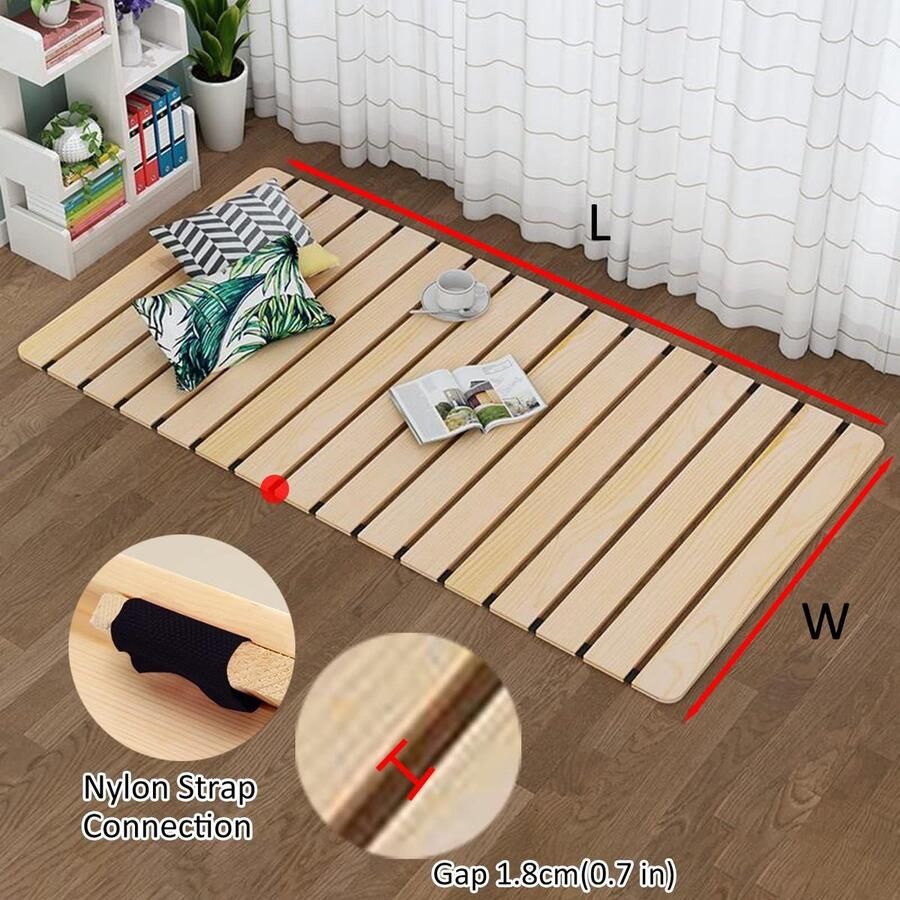 Senza Marchio Heavy Duty Vouwbed Boards voor Twin Queen King Full Size Bedden Bunkie Latten voor Platform Bedden BoxSpring Daybeds Bank Ondersteunt tot 200 KG