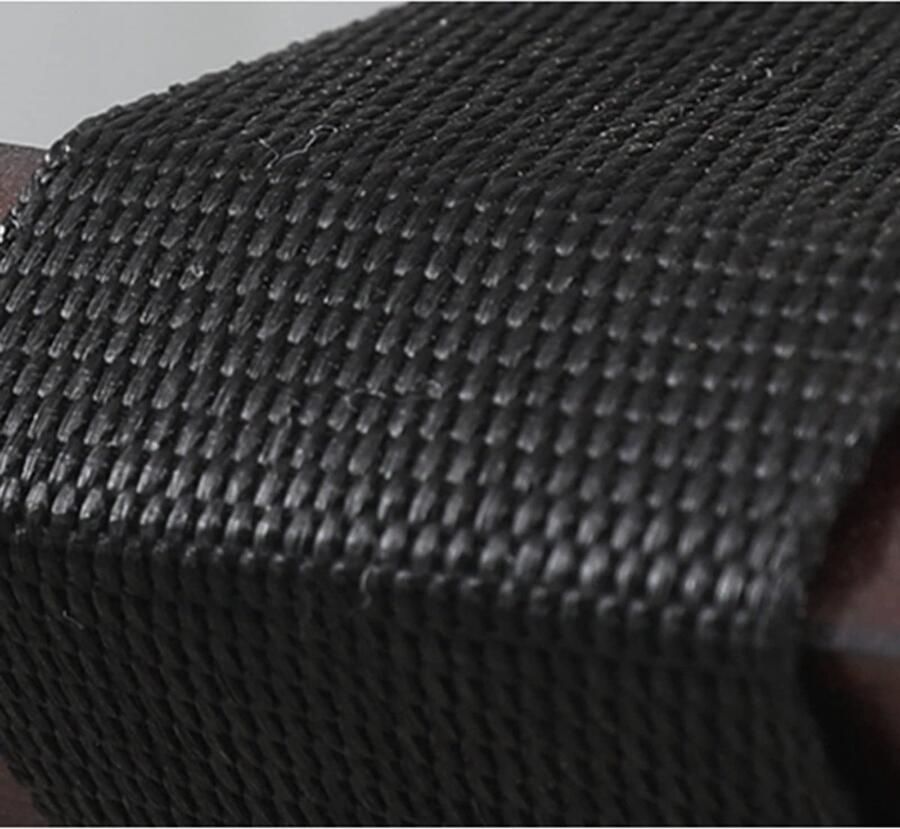 Senza Marchio Houten bagagerek met nylon singelband rode opvouwbare rechte been bagagerek voor slaapkamer of logeerkamer 56 cm x 38 cm x 55 cm