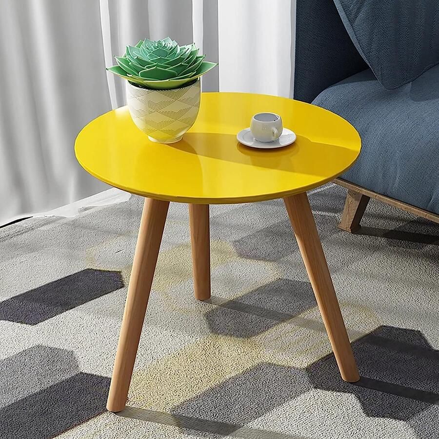 Senza Marchio Houten Nesting Coffee Table Minimalistische Sofa Bijzettafels Set van 2 Moderne Nesting Table Side End Table voor kleine ruimtes Eenvoudige montage voor Woonkamer Slaapkamer Kantoor (Kl