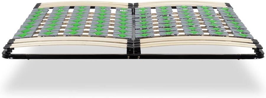 Senza Marchio i-flair Plattellattenbodem 160 x 200 cm lattenbodem Ergo IF56 met schotelveren geschikt voor alle matrassen en bedden