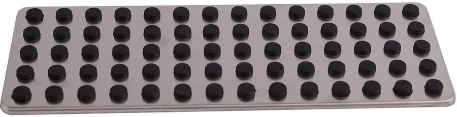 Senza Marchio ICTRONIX Car Styling niet bewijs voetsteun plaat geen boor voetensteun voetsteun