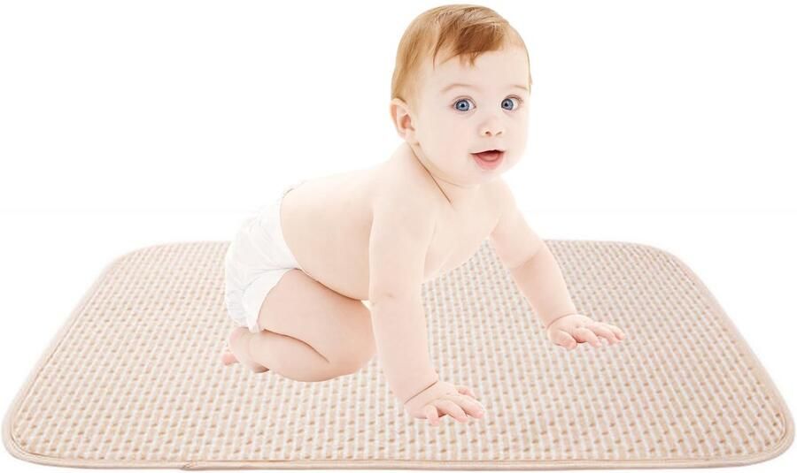 Senza Marchio Incontinentie Bed Pads Wasbaar Peuter Urine Pad Protector Bed Vrouwen Menstruele Lekkage Pad Herbruikbare Cot Matras Protector Bed Weten Laken voor Baby Kids (70*90cm 27.5'*35.4'')