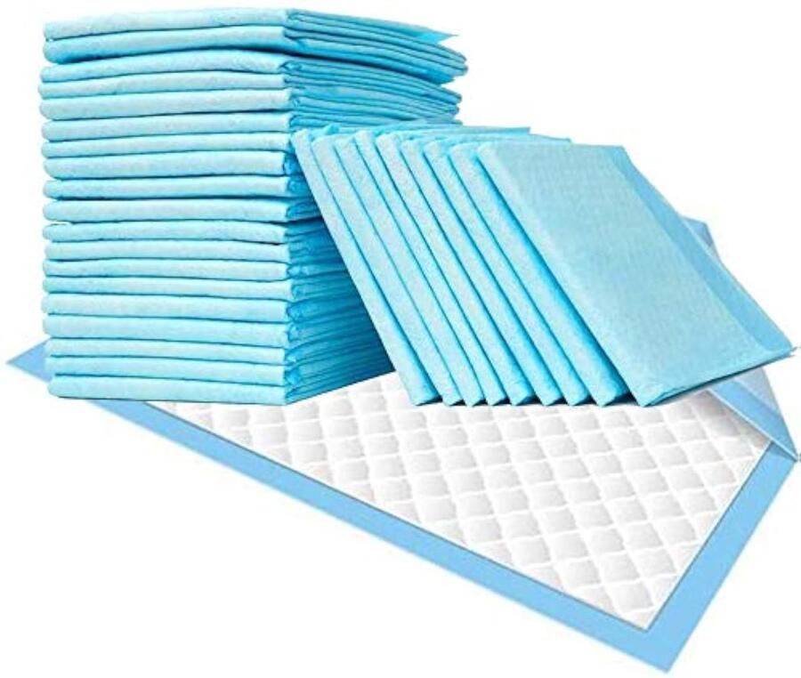 Senza Marchio Incontinentiepads voor bed 60 x 90 cm waterdichte lakens pak van 50 absorberende pads wegwerp-aankleedmatten