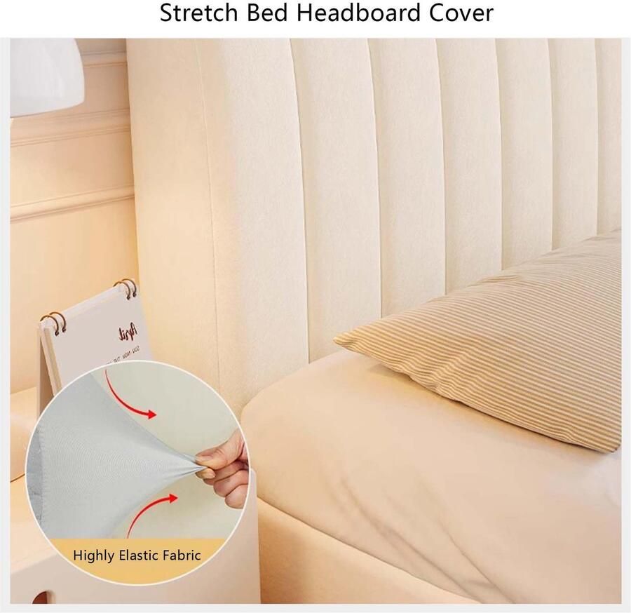 Senza Marchio KAyziu Hoofdbordbekleding voor Bed Stretch Hoes Hoofdbord Bed Fluweel Hoes Hoofdbord Boxspring voor Hoofdbord Bed