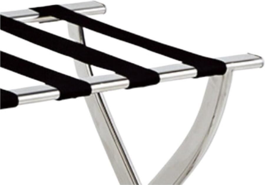 Senza Marchio Kofferrek Bagagerek Hotelkamer Roestvrijstalen Bagagerek Draagbaar Tassenrek Opvouwbaar Opbergrek Bagagehouder Kofferstandaard