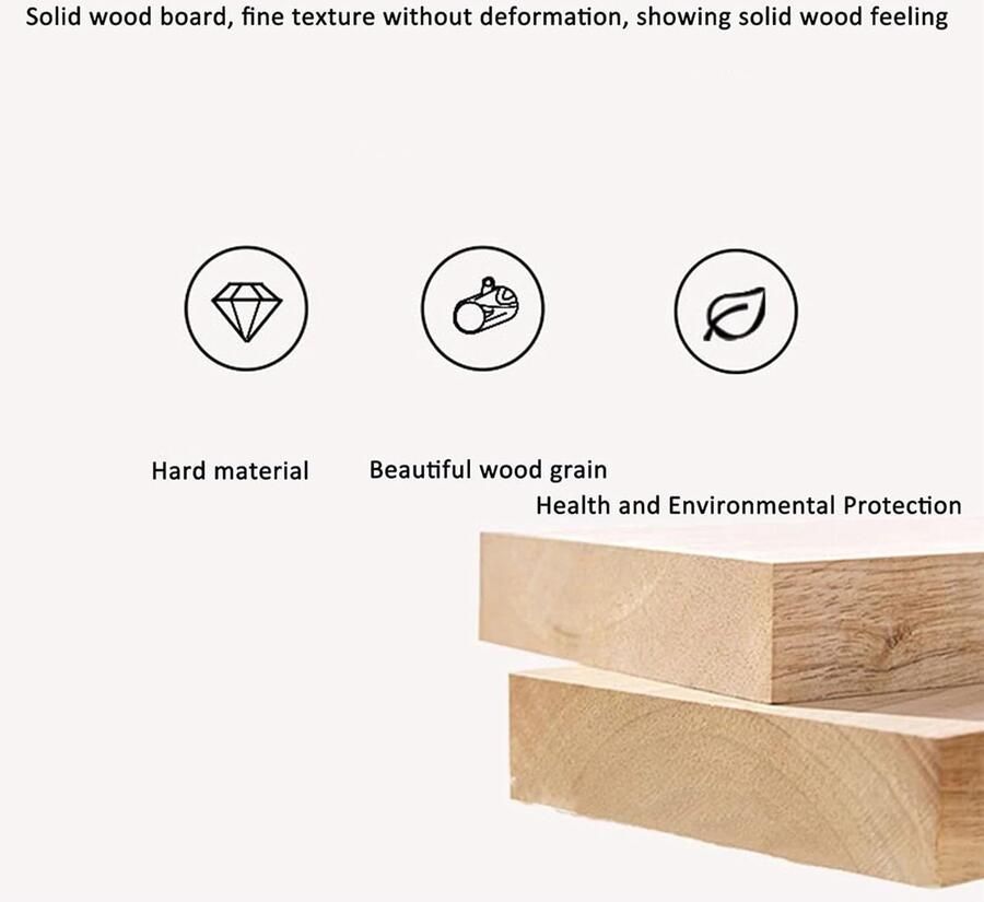 Senza Marchio Kofferstandaard Kofferrek Bagagerek Hotelbagagerek Opvouwbaar Rek Duurzaam Houten Bagagerek Compacte Opvouwbare Kofferstandaard Bagagestandaard Kofferbok(Wood Color)