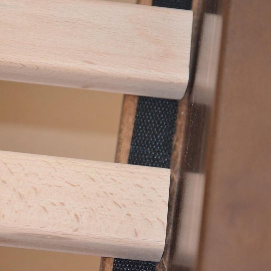 Senza Marchio Krok Wood Premium lattenbodem rollattenbodem met 20 extra stabiele latten van massief hout beuken 120x200 cm