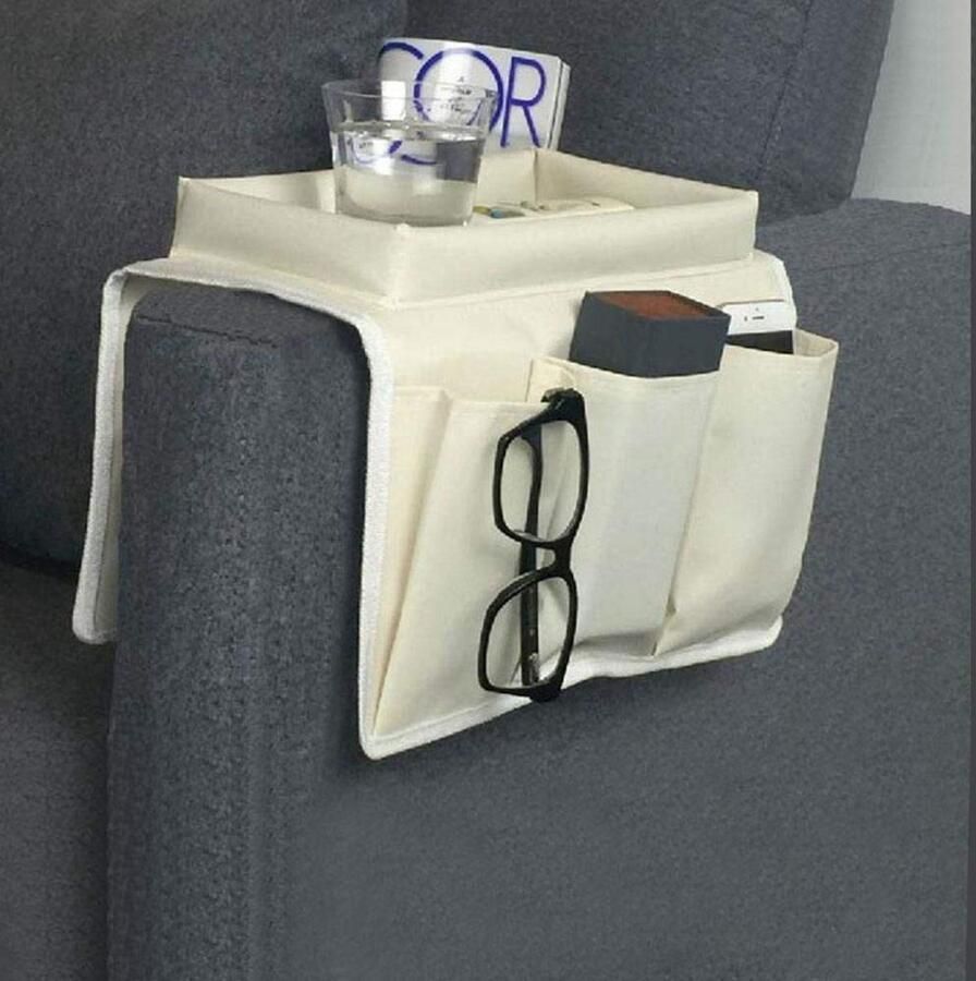 Senza Marchio LANGING 1 Stks Bank Armrest Organizer Saver Tassen Afstandsbediening Houder Past Met Lade Stoel Tafelkast Opslagruimte