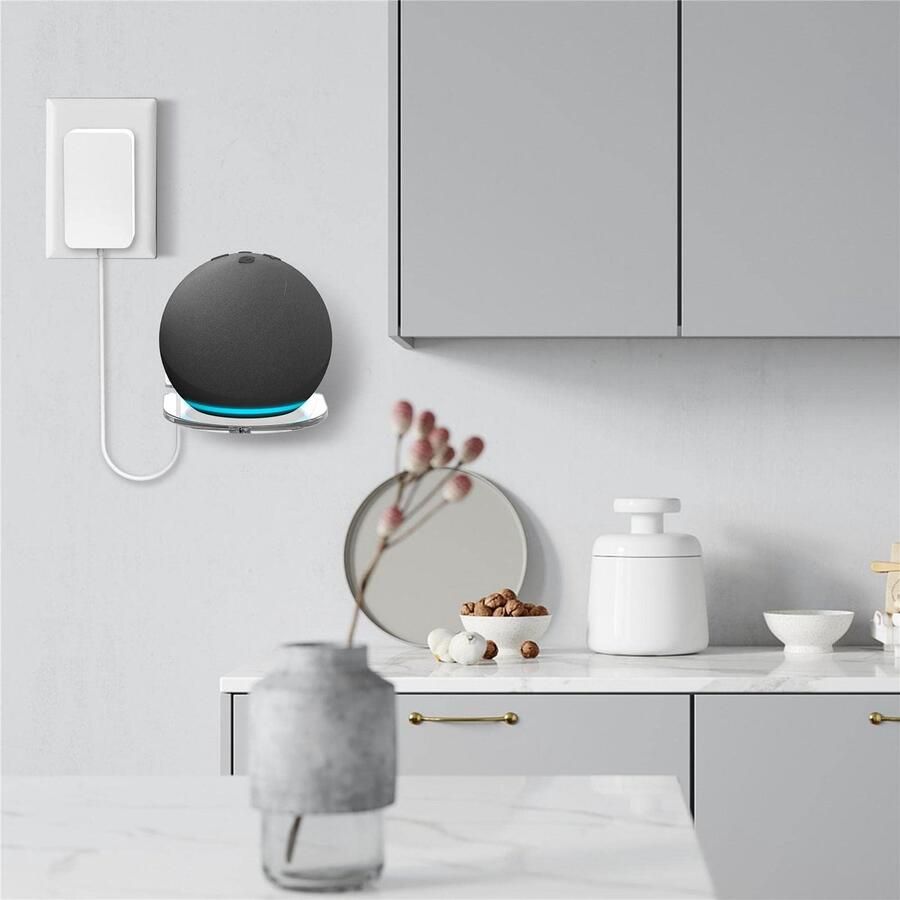 Senza Marchio Luidsprekerplank wandsteunen kleine wandplank luidsprekerbevestiging voor luidspreker webcam mesh router klok mobiele telefoons hoek luidsprekerplank met schroeven 2-weg installatie