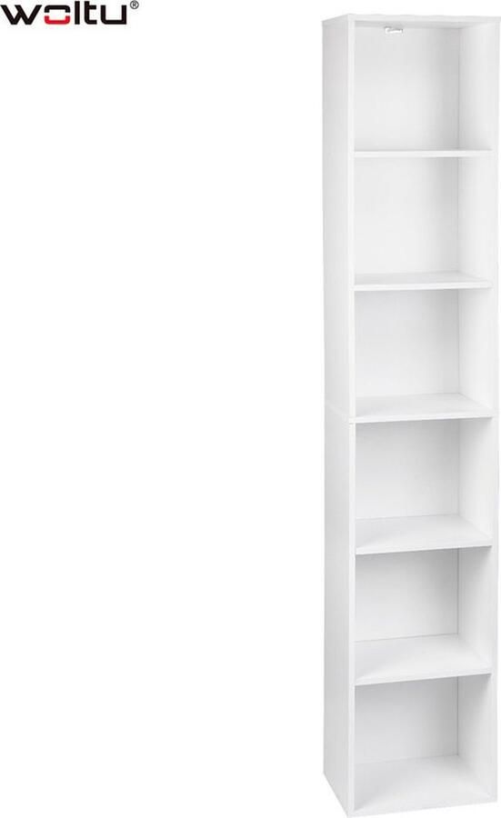 Senza Marchio Luxe Opbergkast Boekenkast Smalle Kaste Opberg Kast Wandkast 6 Plank