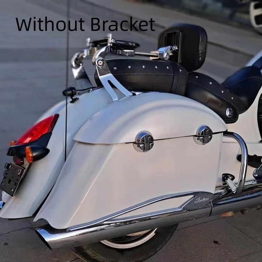 Senza Marchio M Maintenanse Verstelbare Sissy Bar Rugleuning Met Vouwen Bagagerek Voor Harley Indiaas BMW R18 Zwart