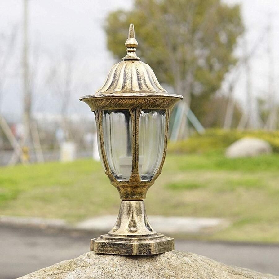 Senza Marchio MFLASMF Europese Eenvoud Lamp Post Lichtpunt Moderne Home Binnenplaats Lichten Vintage Decoratie Outdoor Licht Lamp Villa Veranda Outdoor Post Lantaarn Gemeenschap Straat Energiebesparende Lamp