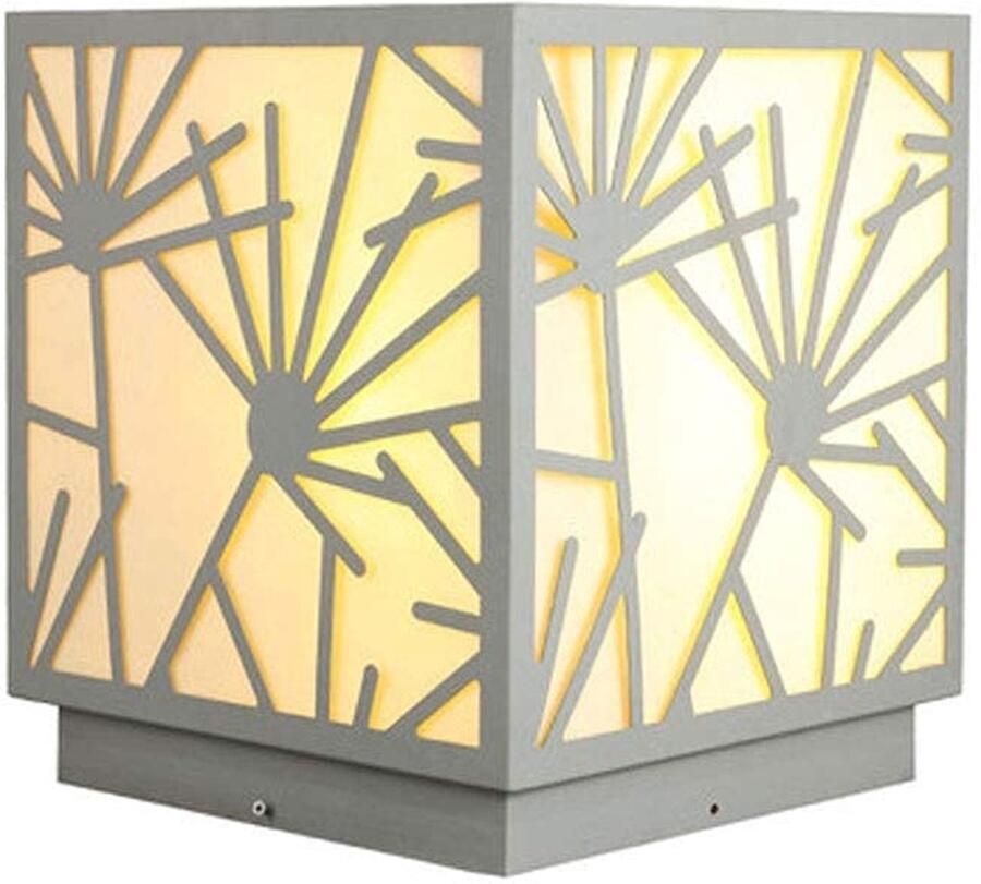 Senza Marchio MFLASMF Europese Eenvoud Lamp Post Lichtpunt Tuin Decoratie Binnenplaats Lichten Park Landschap Outdoor Licht Lamp Villa Fence Outdoor Post Lantaarn AC Waterdicht En Stofdicht Energie