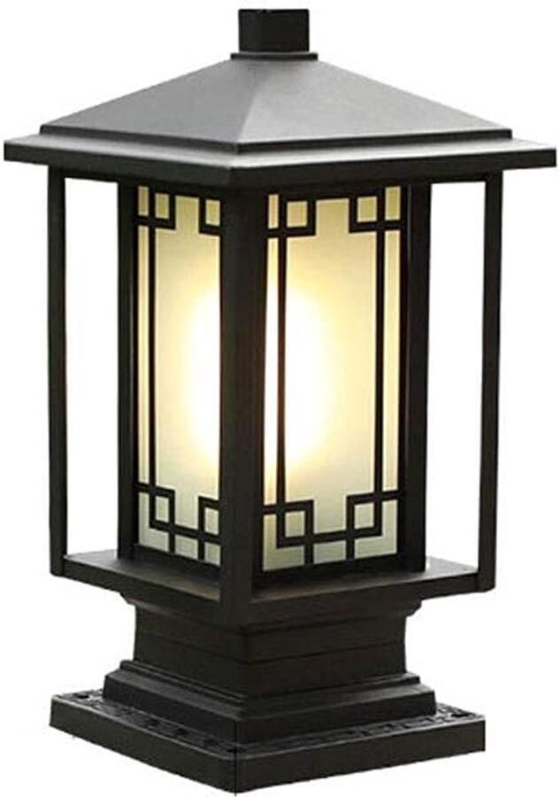 Senza Marchio MFLASMF Huis AC Decoratie Lamp Post Lichtpunt Waterdichte Tuin Binnenplaats Lichten Villa Veranda Outdoor Licht Lamp Park Landschap Outdoor Post Lantaarn Moderne Industriële Stijl Energie Savi