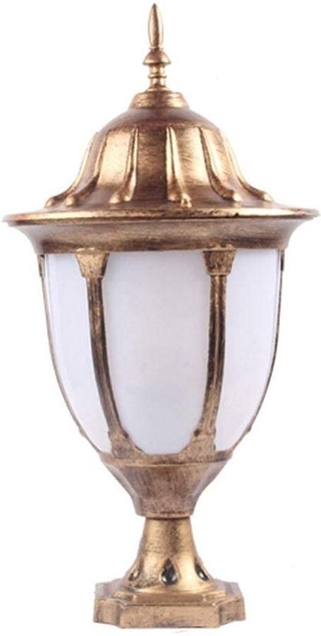 Senza Marchio MFLASMF Villa Hek Lamp Post Lichtpunt Thuis AC Waterdichte Binnenplaats Lichten Moderne Eenvoud Outdoor Licht Lamp Europese Tuin Outdoor Post Lantaarn Street View Energiebesparende Lamp - Foto 2