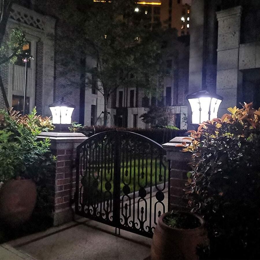 Senza Marchio MFLASMF Wanddecoratie lamp post lichtpunt AC waterdichte en stofdichte binnenplaats lichten Villa tuin Outdoor Licht lamp Park landschap outdoor post lantaarn Gemeenschap straat Energie sav