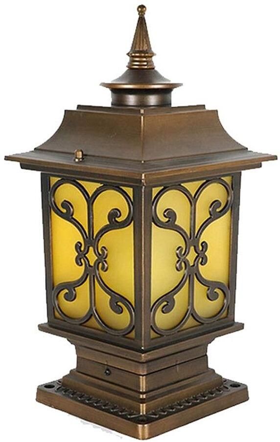 Senza Marchio MFLASMF Waterdicht En Stofdicht AC Lamp Post Lichtpunt Villa Hek Binnenplaats Lichten Gemeenschap Veranda Outdoor Licht Lamp Home Tuin Decoratie Outdoor Post Lantaarn E27 Energiebesparing La