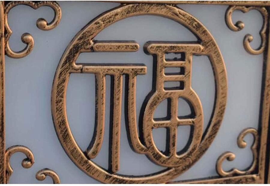 Senza Marchio MFLASMF Zonne Decoratie Lamp Post Lichtpunt Eenvoudige Vierkante Binnenplaats Lichten Waterdicht En Stofdicht Outdoor Licht Lamp Tuin View Outdoor Post Lantaarn Gemeenschap Hek Energiebesparing L