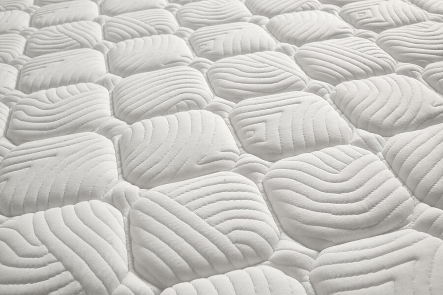 Senza Marchio Moonia Hybride matras 27 cm bruin meerdere comfortzones Core Spring-technologie geschikt voor bedden 140 x 200 cm