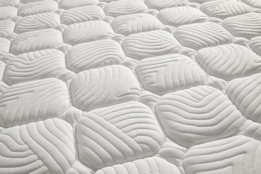 Senza Marchio Moonia Hybride matras 30 cm bruin meerdere comfortzones Core Spring-technologie onafhankelijk van bedden 180 x 200 cm