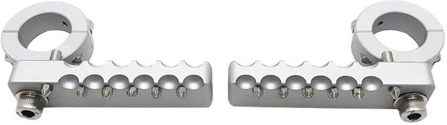 Senza Marchio Motorfiets Voetsteun Voor R1200GS R1250GS Voor LC Voor ADV F750GS F850GS G310GS Motorfiets Deel Crash Bar Voetsteun Snelweg Opvouwbare Opslag Voetpedaal(5)