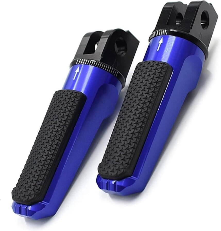 Senza Marchio Motorfiets Voetsteunen Voor FJR 1300 FZ1 FZ400 FZ6R XJR400 Voor YZF 1000 R1 YZFR1 Motorfiets Voorste Voetsteunen Pad Pedaal Voetsteun