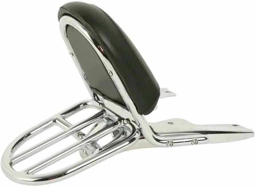 Senza Marchio Motorfietsrugleuning Bagagerek Sissy Bar Met Basisplaat Voor H&arley VRSCSE 2005