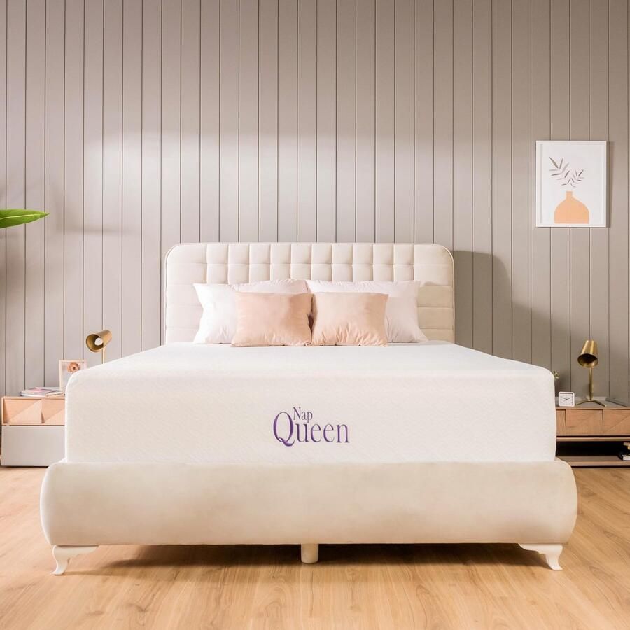Senza Marchio NapQueen Volledige matras 12 inch Elizabeth Cooling Gel Memory Foam Matras Volledige Bed Matras in een Doos CertiPUR-US gecertificeerd Medium Stevig Ademend Zachte Stof Cover